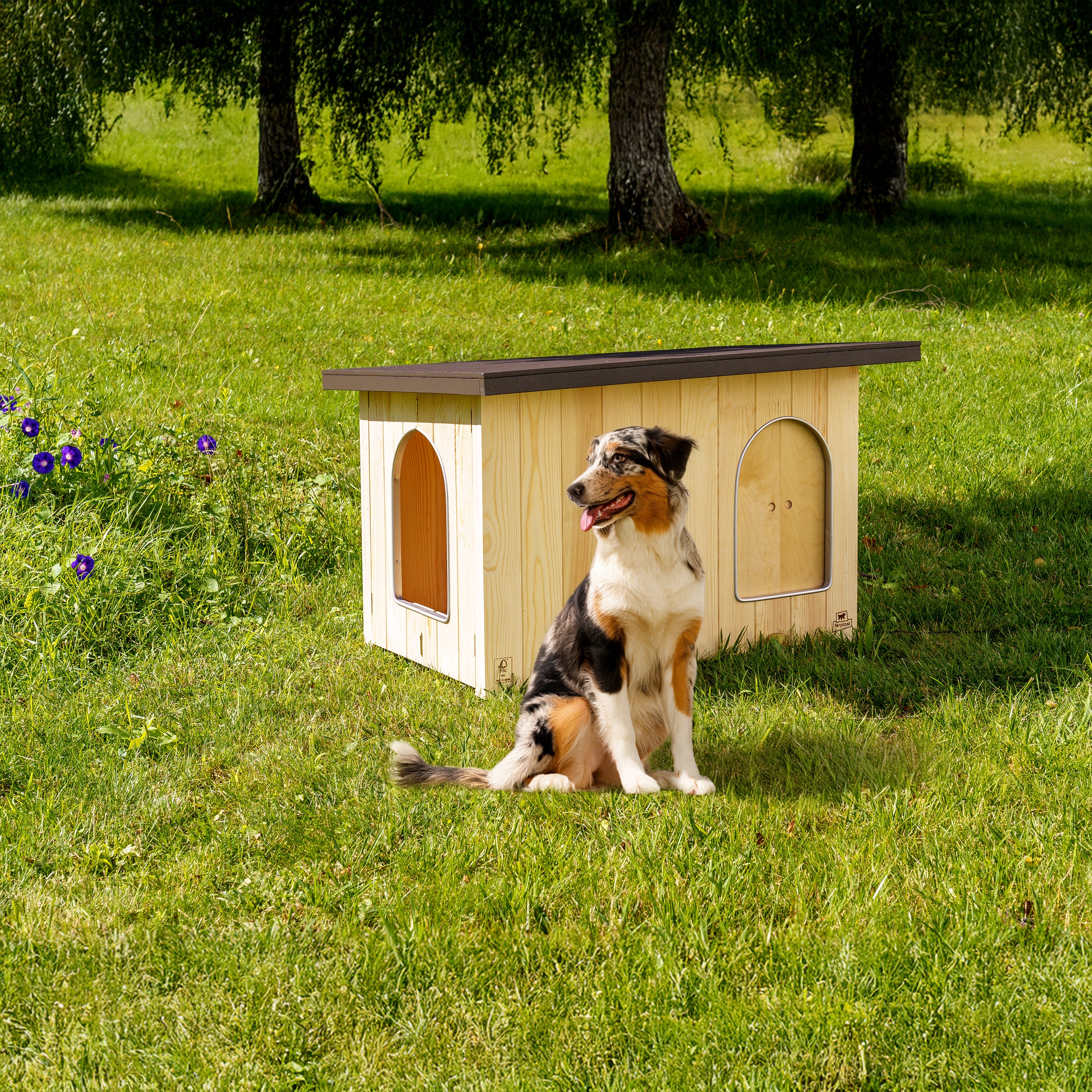 CLICKO cuccia in legno per cani - Image 12
