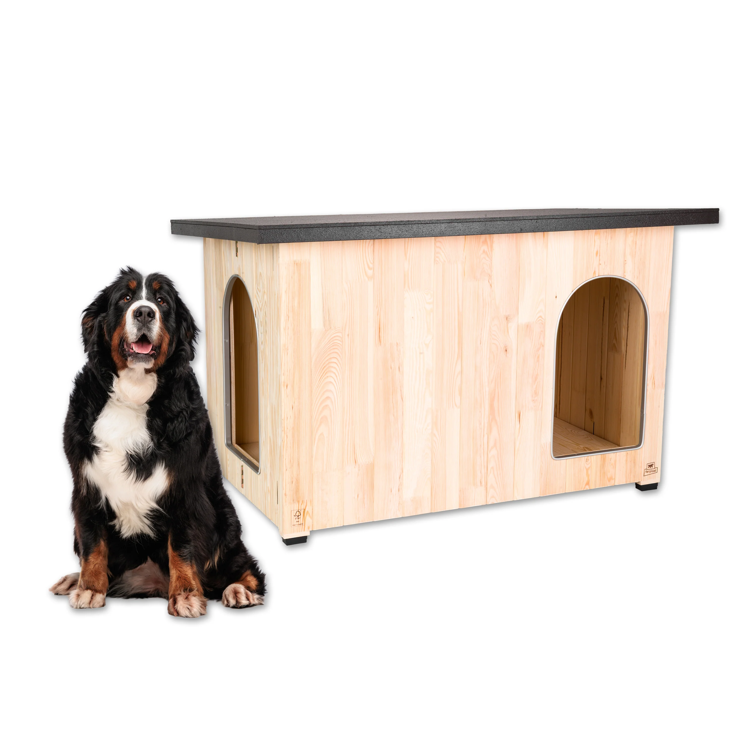 CLICKO cuccia in legno per cani - Image 21