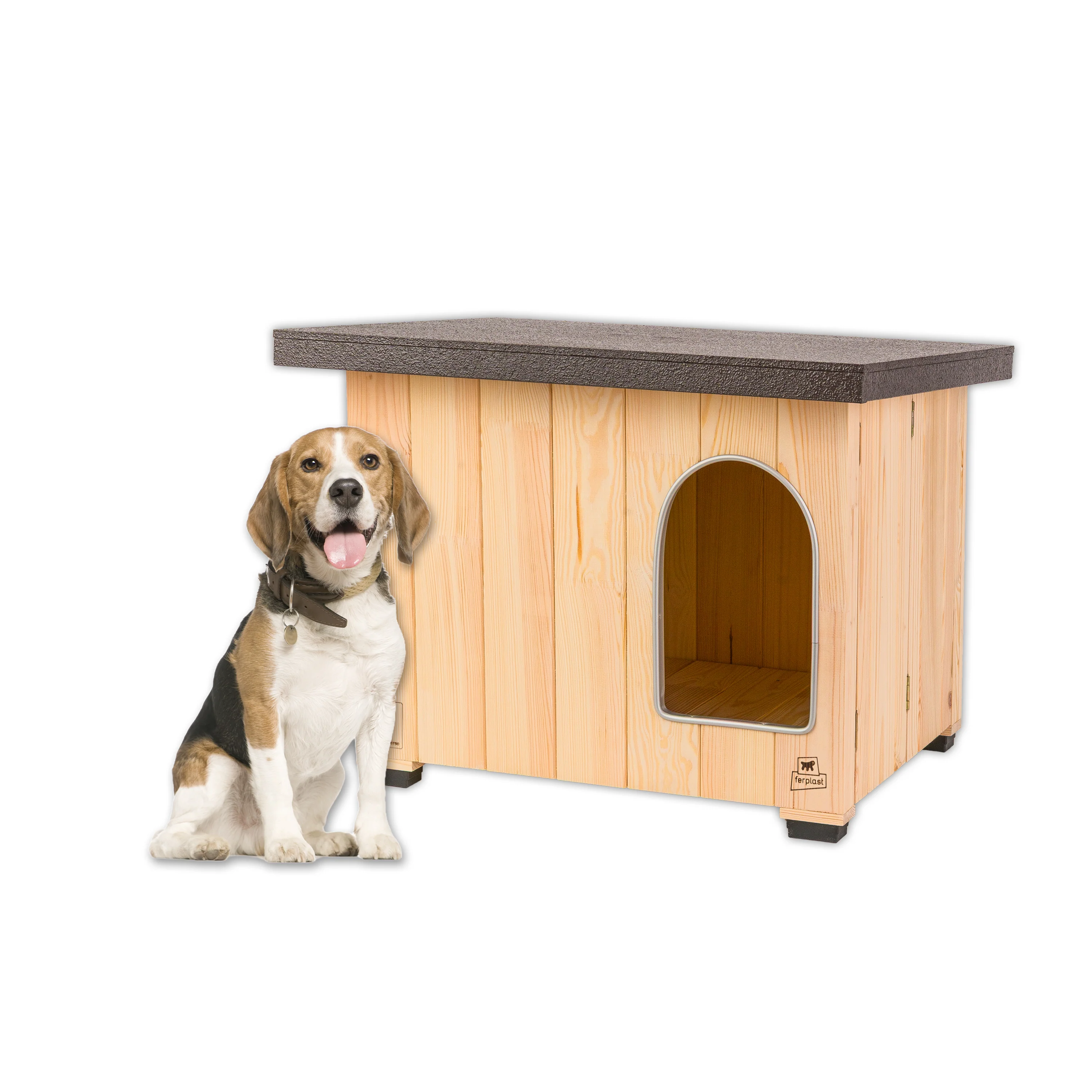 CLICKO cuccia in legno per cani - Image 5